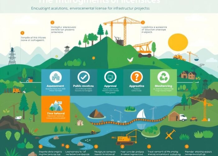 Licenciamento de projetos de infraestrutura