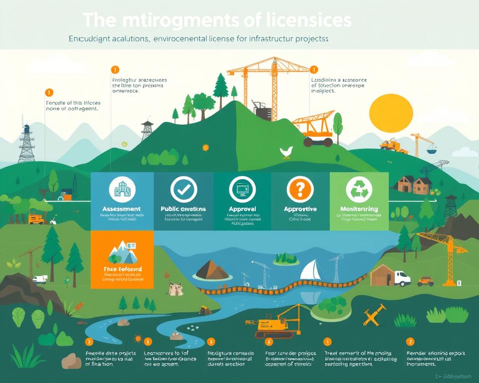 Licenciamento de projetos de infraestrutura