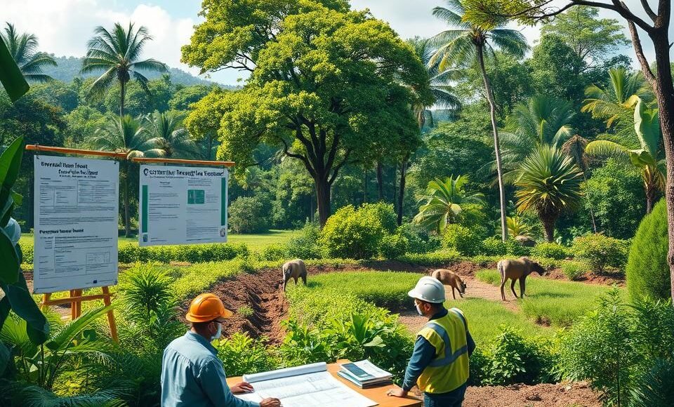 Licenciamento de projetos de infraestrutura