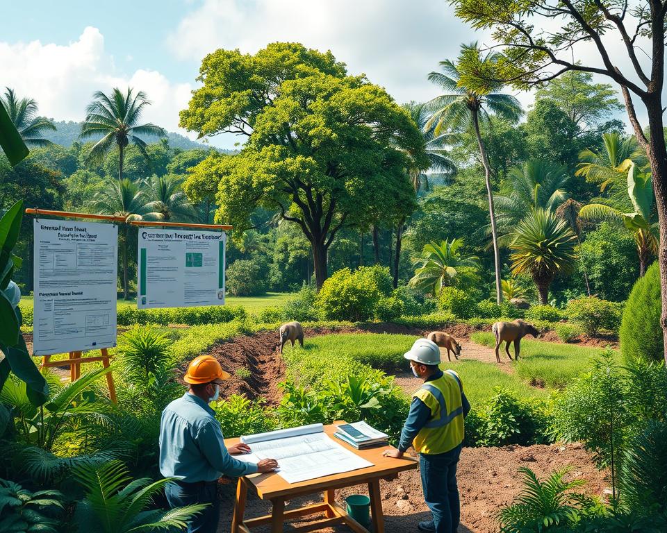 Licenciamento de projetos de infraestrutura