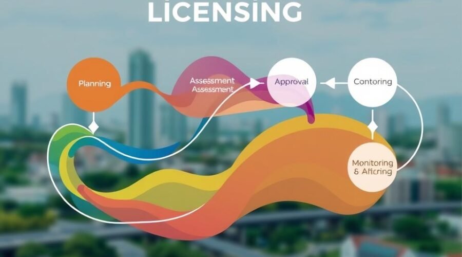 Licenciamento de projetos de infraestrutura