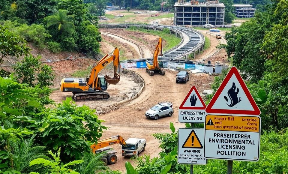 Licenciamento de projetos de infraestrutura