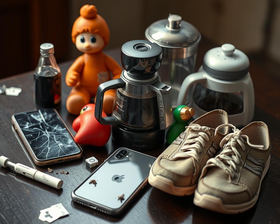 Problemas com produtos