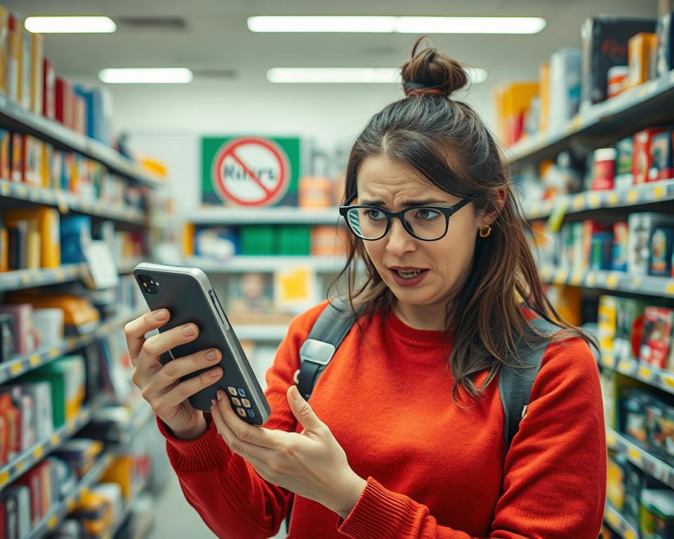 Problemas com produtos Problemas com produtos