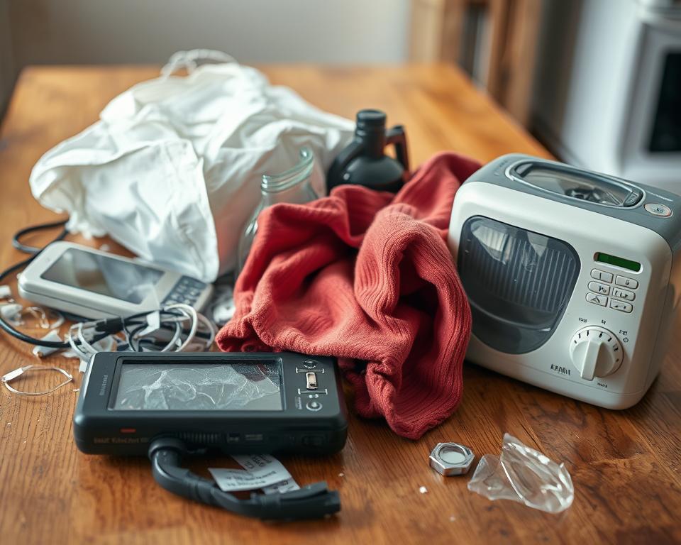 Problemas com produtos