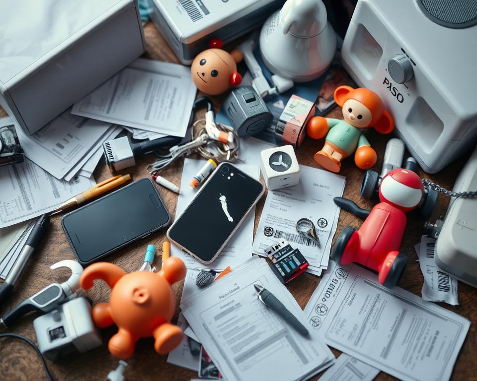 Problemas com produtos