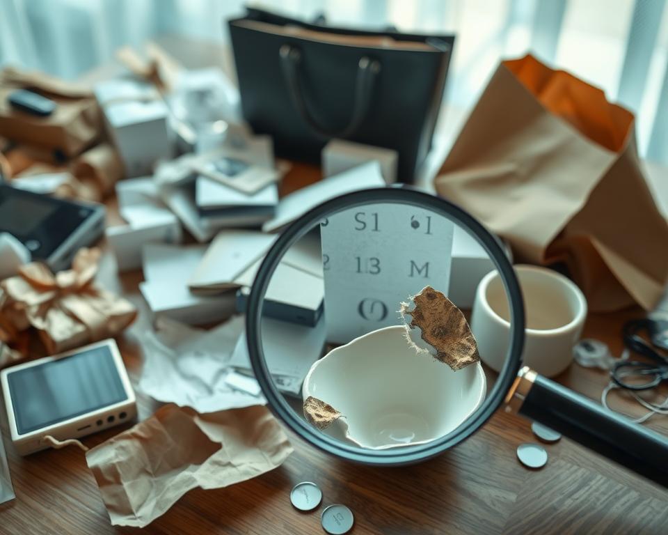 Problemas com produtos