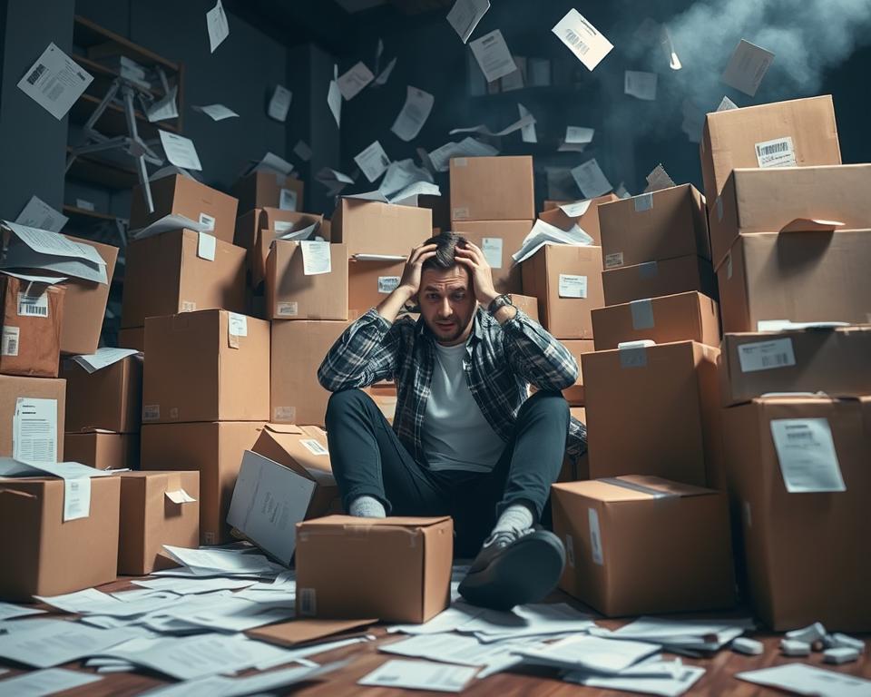 Problemas com produtos