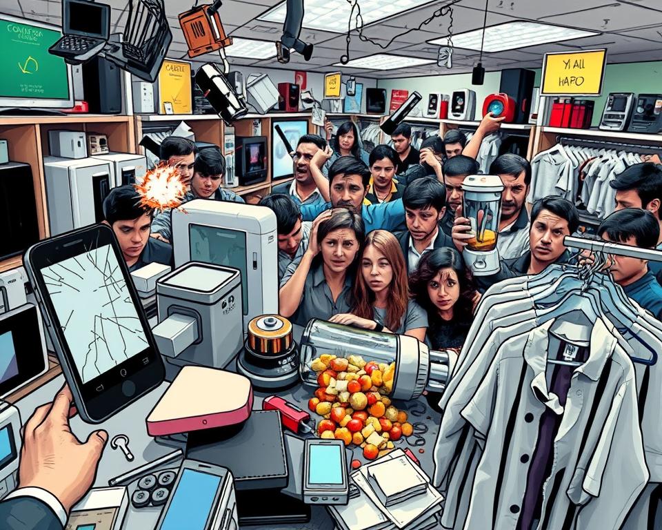 Problemas com produtos