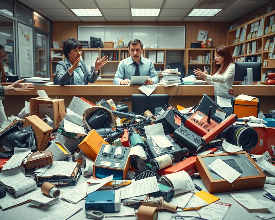 Problemas com produtos e serviços