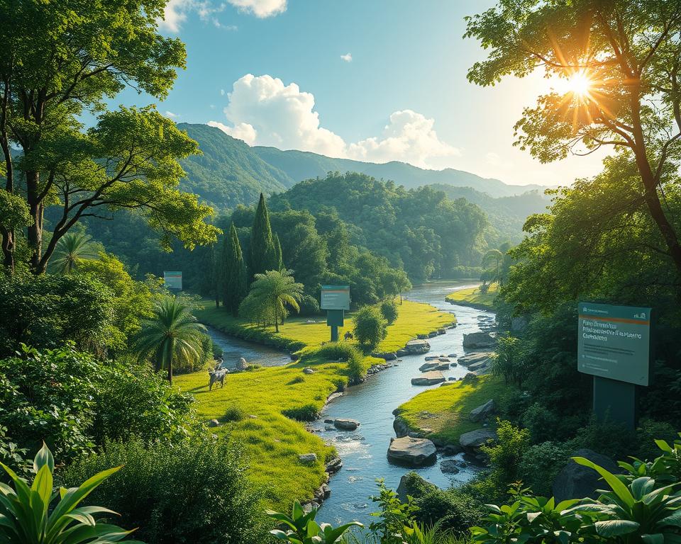 Proteção e preservação de áreas