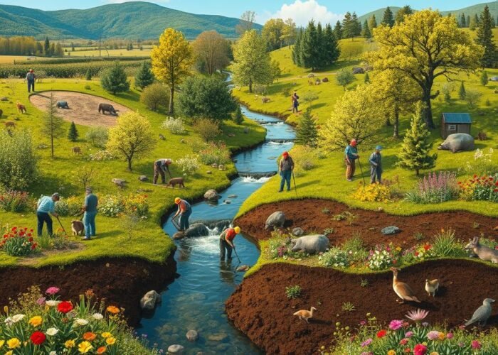 Recuperação e remediação ambiental