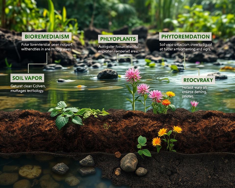 Recuperação e remediação ambiental