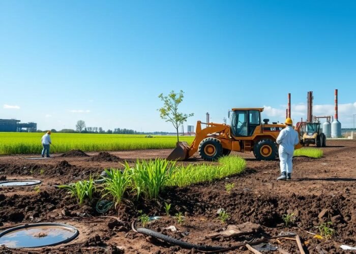 Recuperação e remediação ambiental