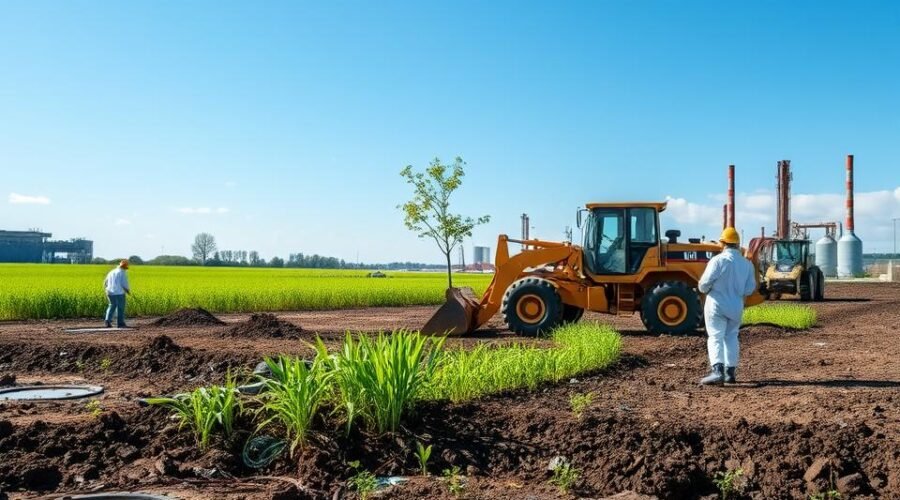 Recuperação e remediação ambiental