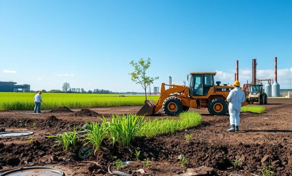 Recuperação e remediação ambiental