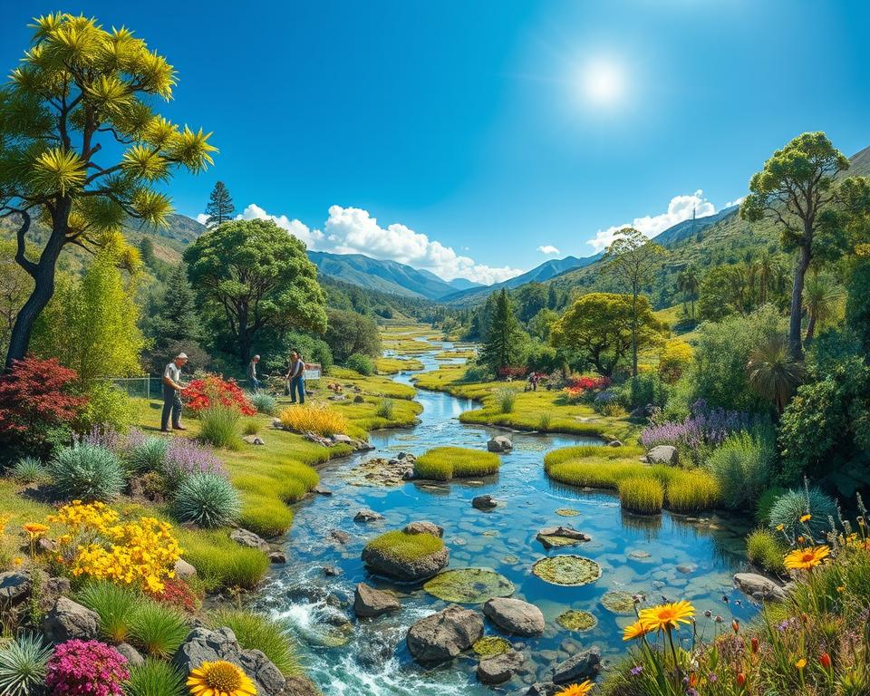 Recuperação e remediação ambiental