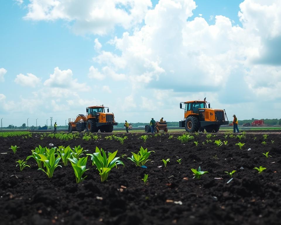 Recuperação e remediação ambiental