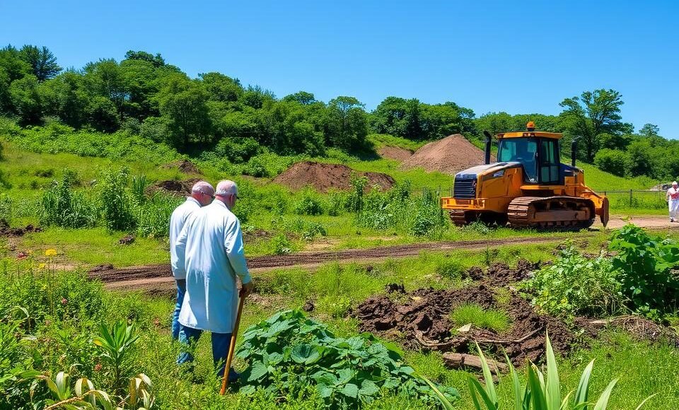 Recuperação e remediação ambiental