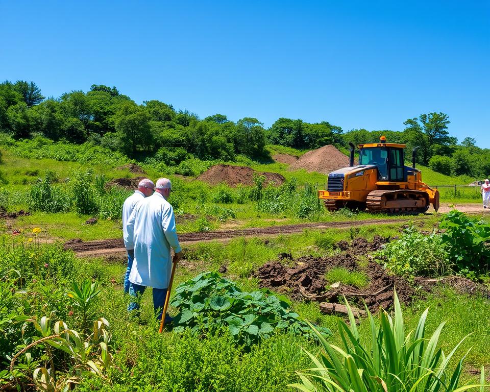 Recuperação e remediação ambiental