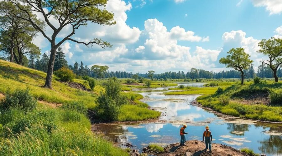 Recuperação e remediação ambiental