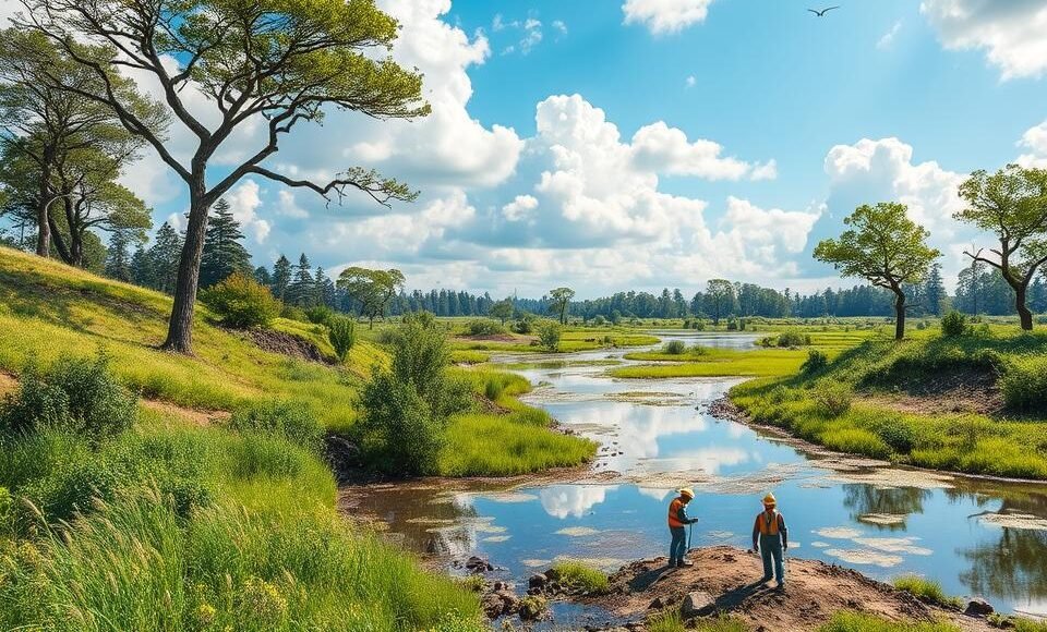 Recuperação e remediação ambiental