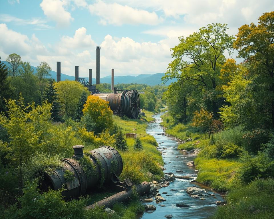 Recuperação e remediação ambiental