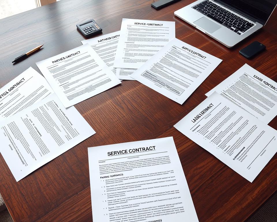 Tipos de contratos empresariais Tipos de contratos empresariais