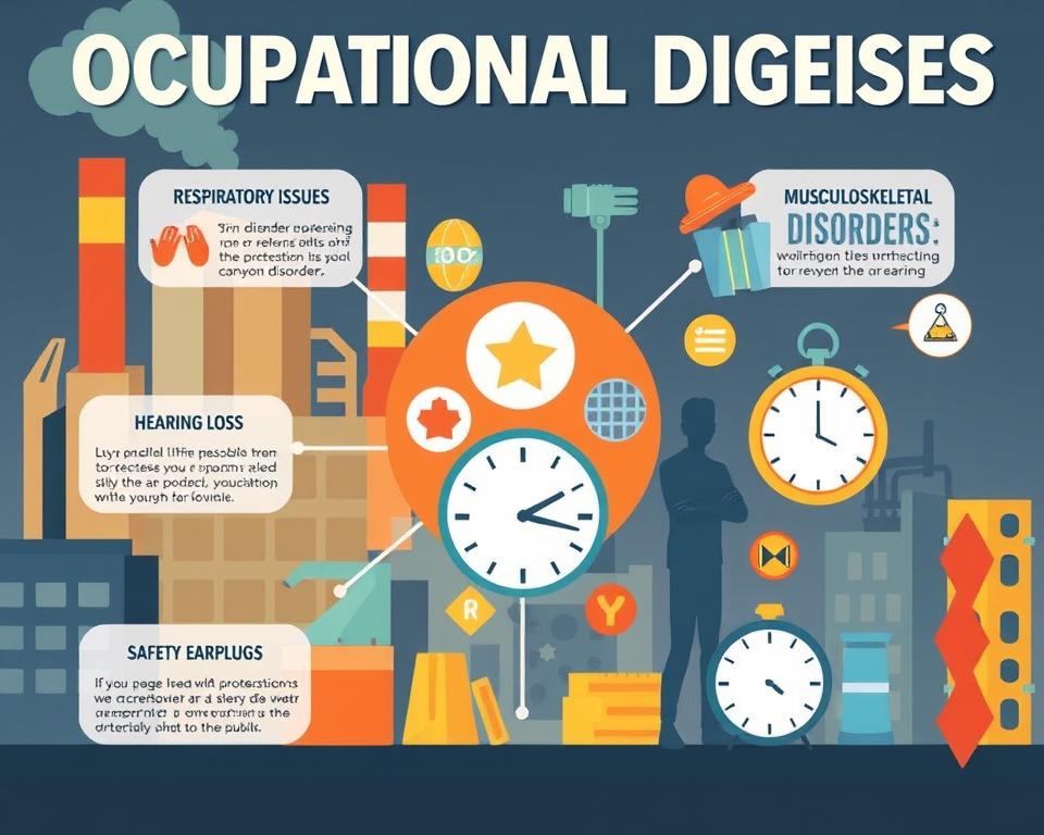 Tipos de doenças ocupacionais Tipos de doenças ocupacionais