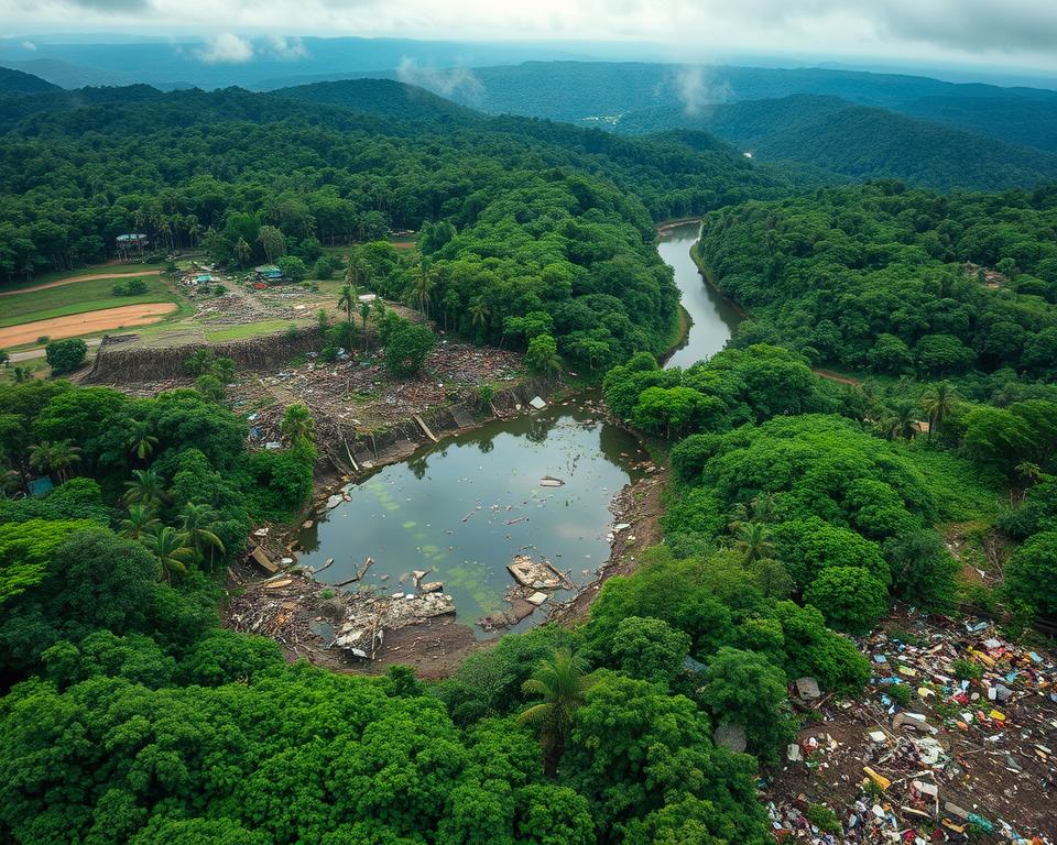 Áreas de preservação