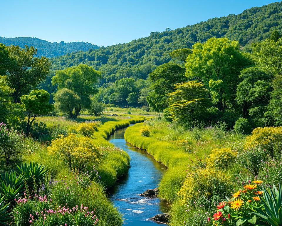 Áreas de preservação