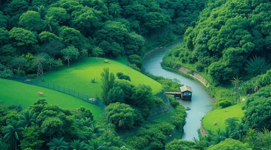 área de preservação