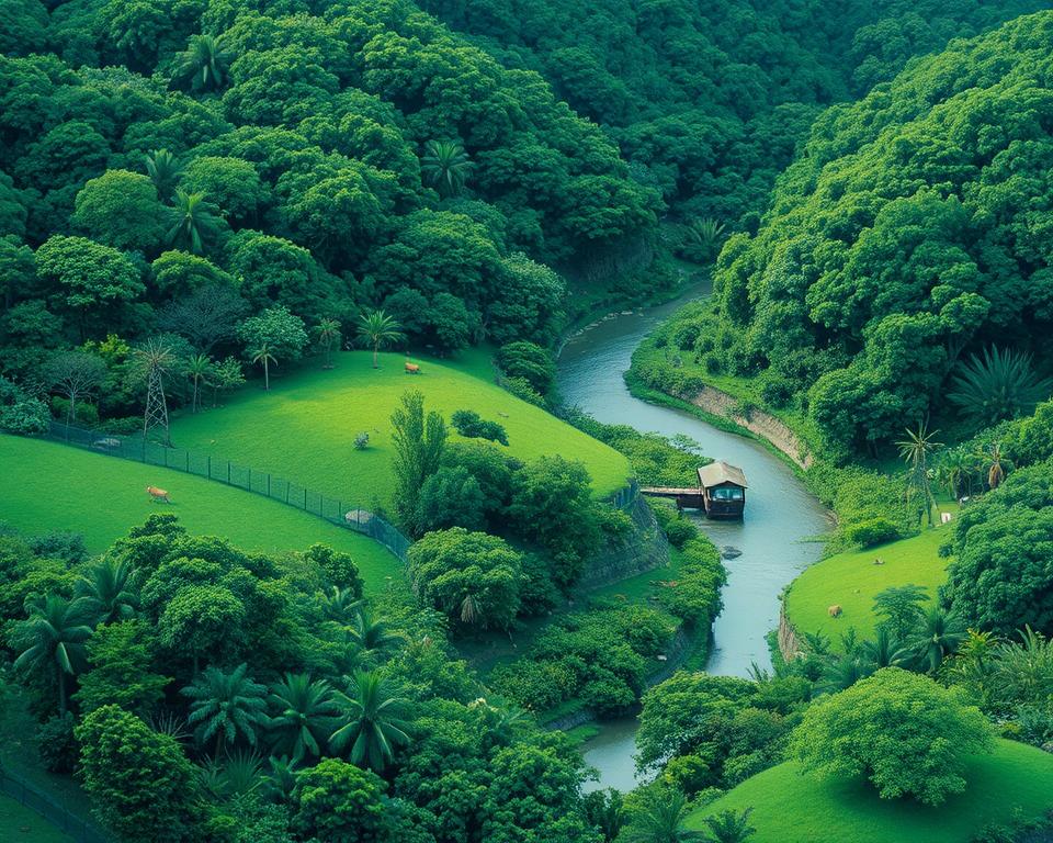 área de preservação