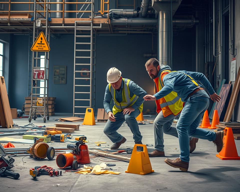 Acidentes de trabalho