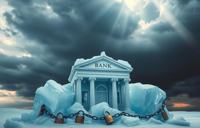 Bloqueio judicial de conta