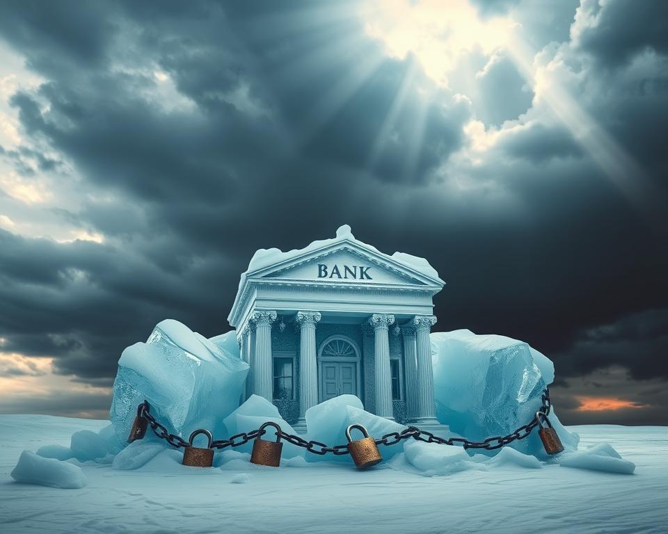 Bloqueio judicial de conta