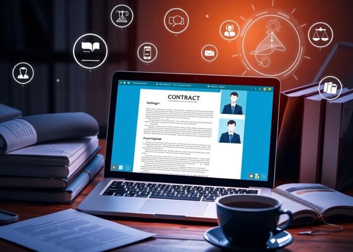 Contratos com advogado online
