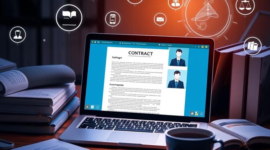 Contratos com advogado online