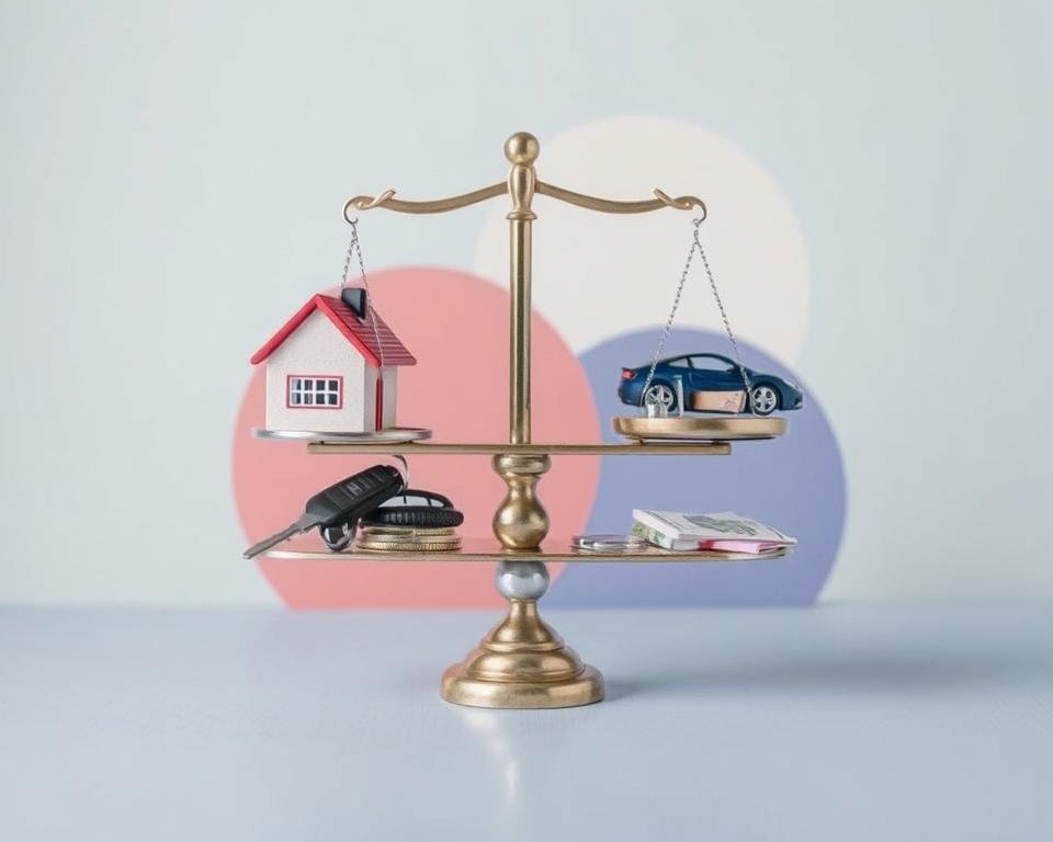 Divisão de bens e divórcio