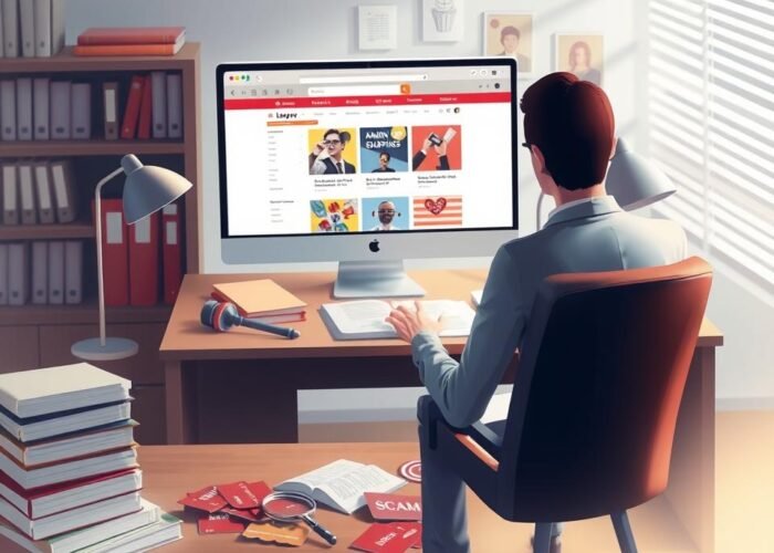 Golpe compra online advogado