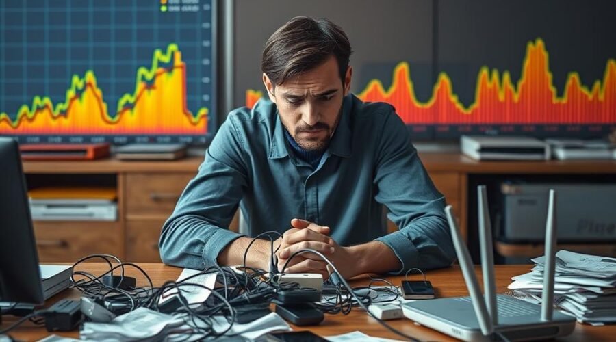 Problemas com operadora de celular e internet