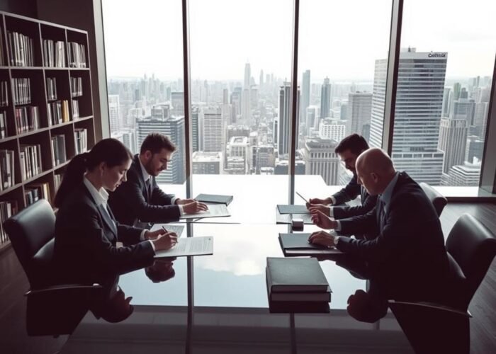 Auxílio jurídico para empresas