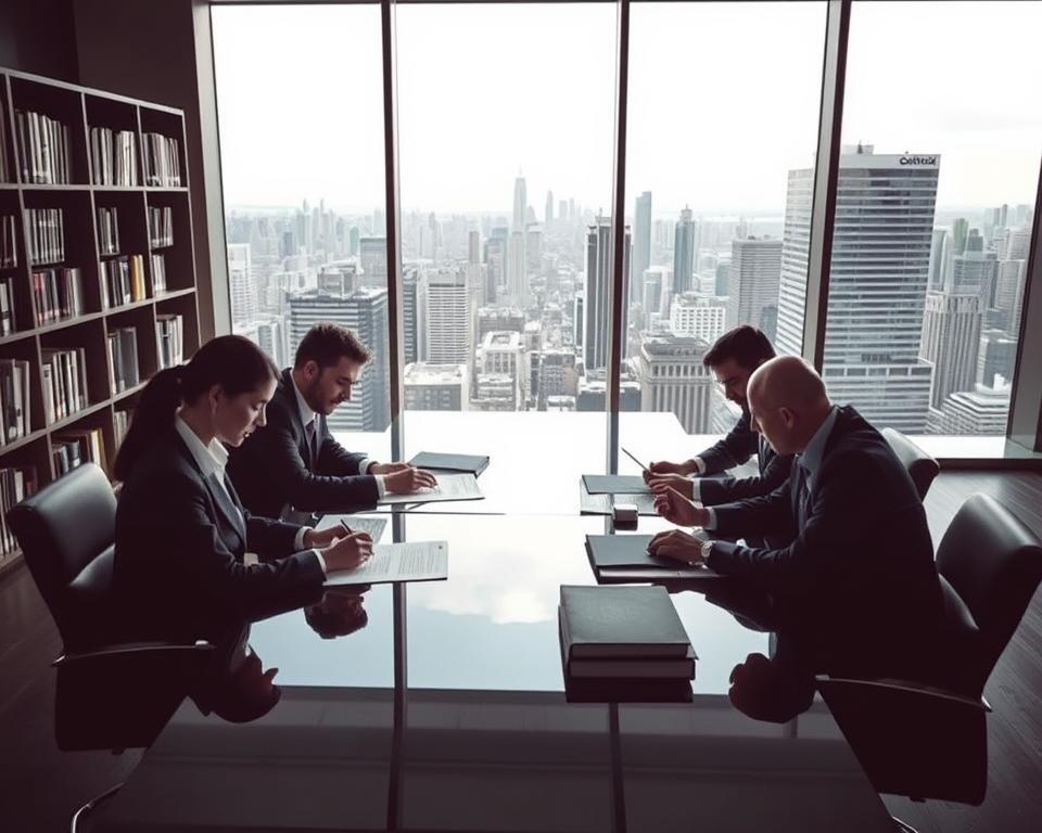 Auxílio jurídico para empresas