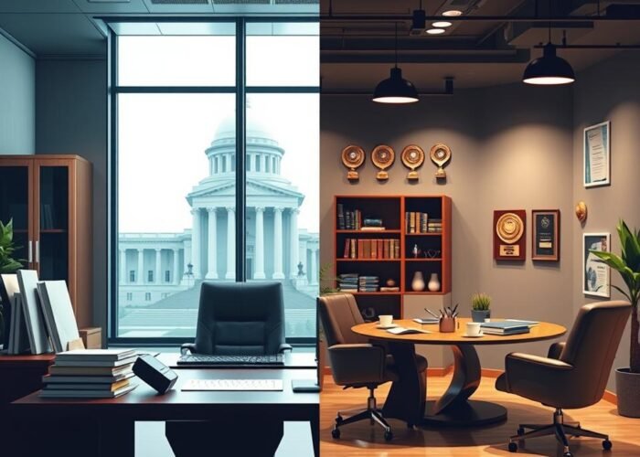 Diferença entre advogado público e particular