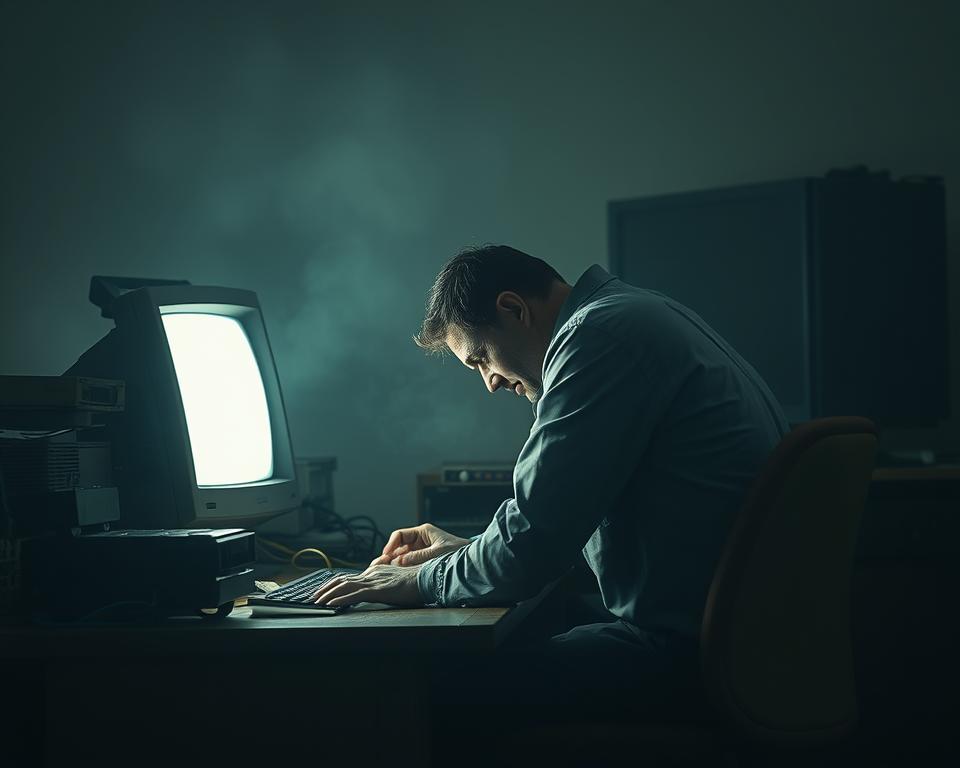 Falta de equipamentos no trabalho