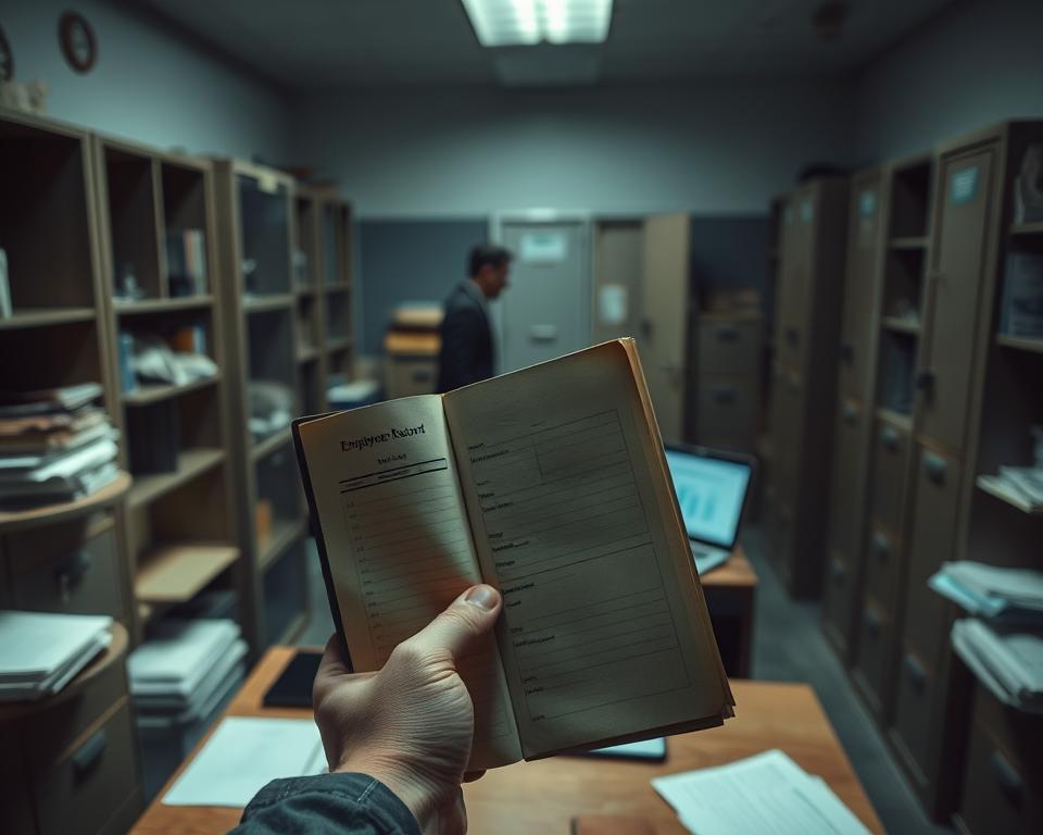 Falta de registro de emprego