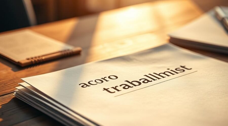 acordo trabalhista