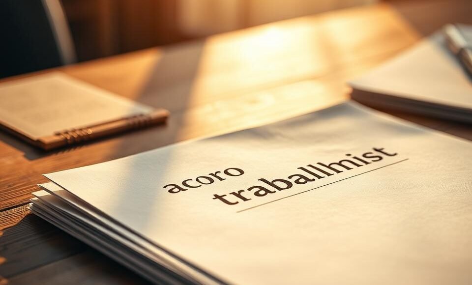 acordo trabalhista