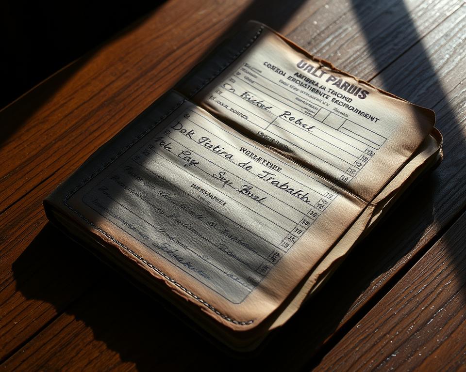 carteira de trabalho não registrada