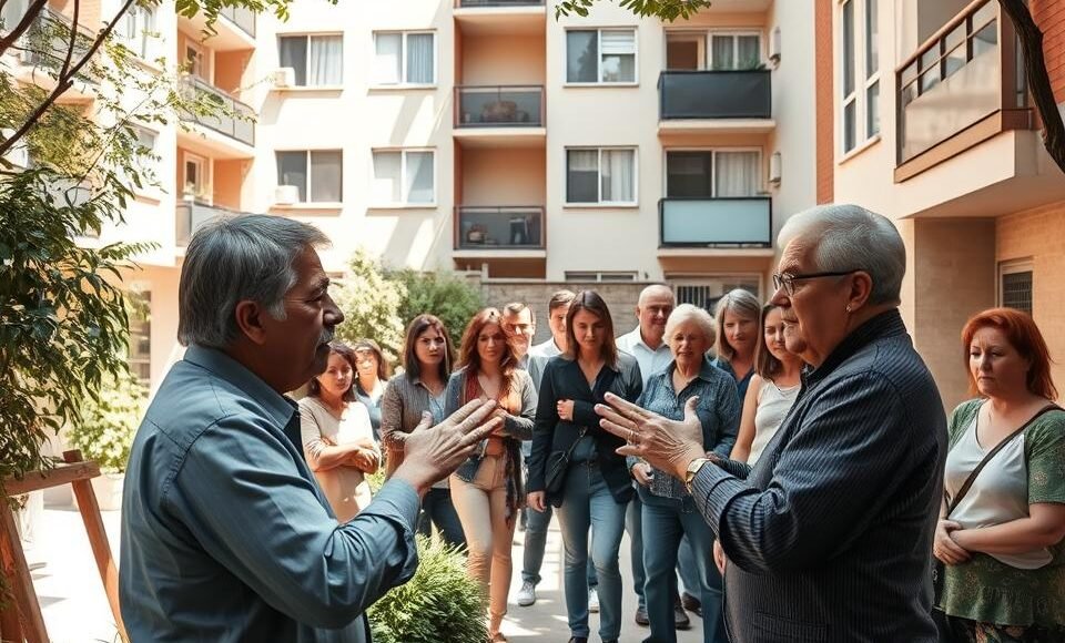 conflitos entre moradores